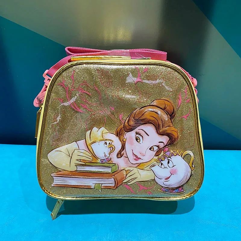 New Original Disney Beautiful Woman And Beast Beautiful Woman Princess Bag And Bag Gift Student School Supplies Backpack