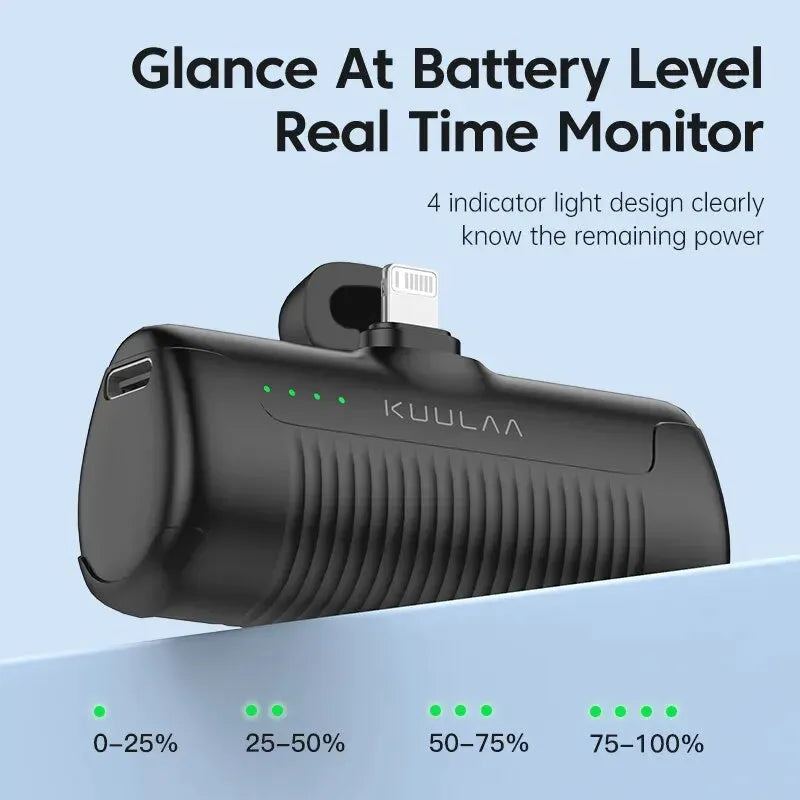 Mini Power Bank 4500mAh Portable Charger