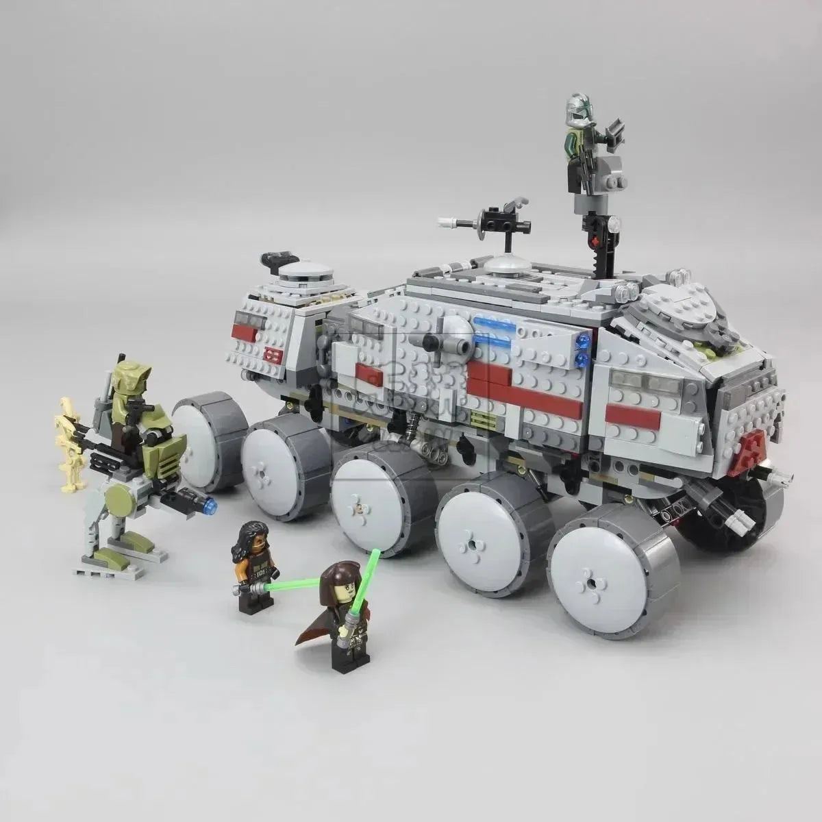 HOT TOY 75151 Scene Turbo Tank Building Block Props Model Moc DIY Children's Assembled Toys Birthday Christmas Gift