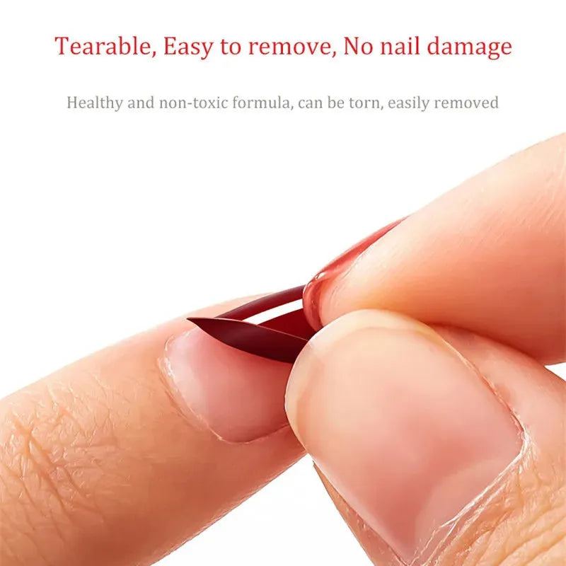 40 Colors Nail Polish Normal Without Lamp Art Manicure Semi-permanent Varnish Quick Dry Tearable 8ml Long Lasting Nail Polish