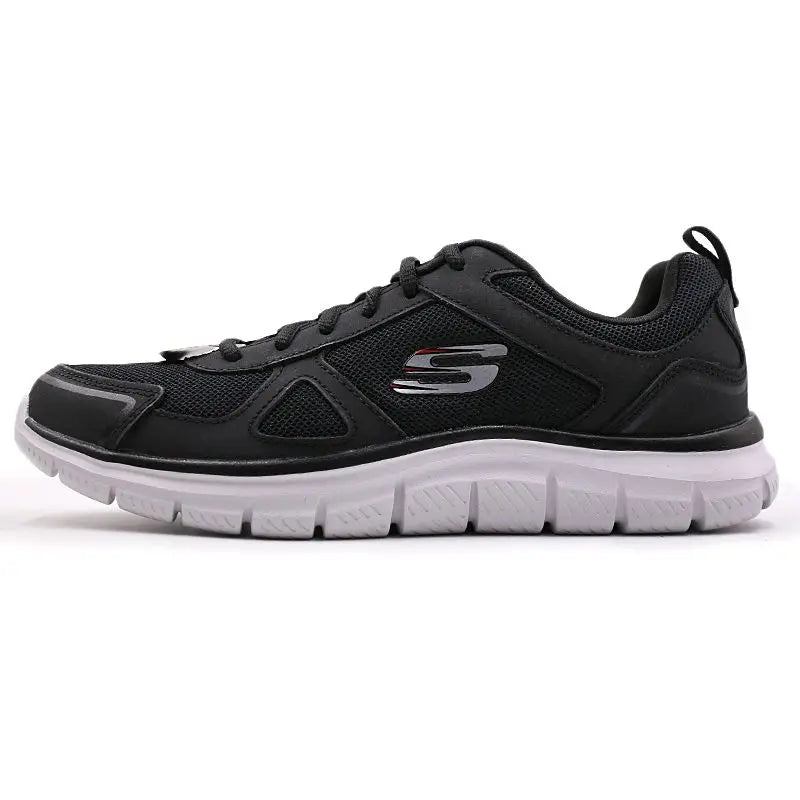Skechers Skechers men's shoes breathable sports shock-absorbing cushioning running shoes