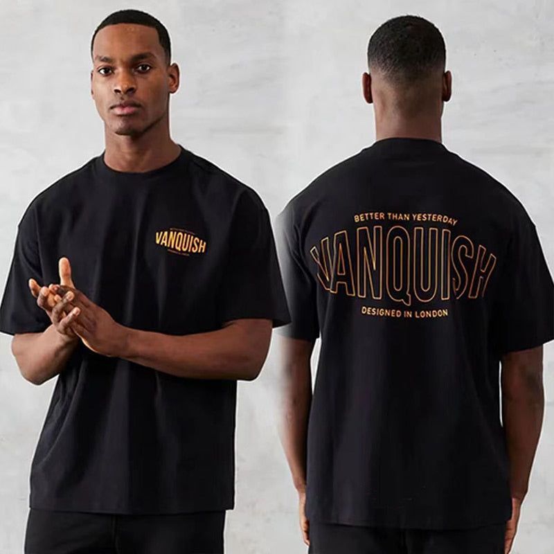 T-Shirts Gym fitness Oversized Cotton Men T Shirt High Quality Bodybuilding Men Clothes - Jointcorp