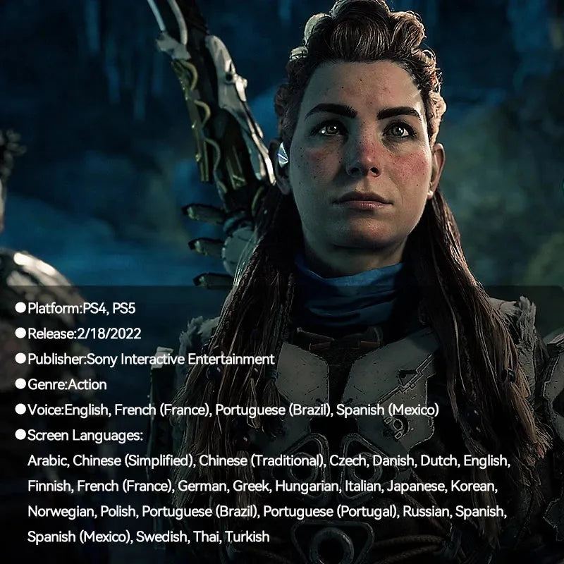 Sony PlayStation 5 Horizon Forbidden West PS5 Game Deals Horizon Forbidden West Game Disk for Platform PlayStation5 PS5