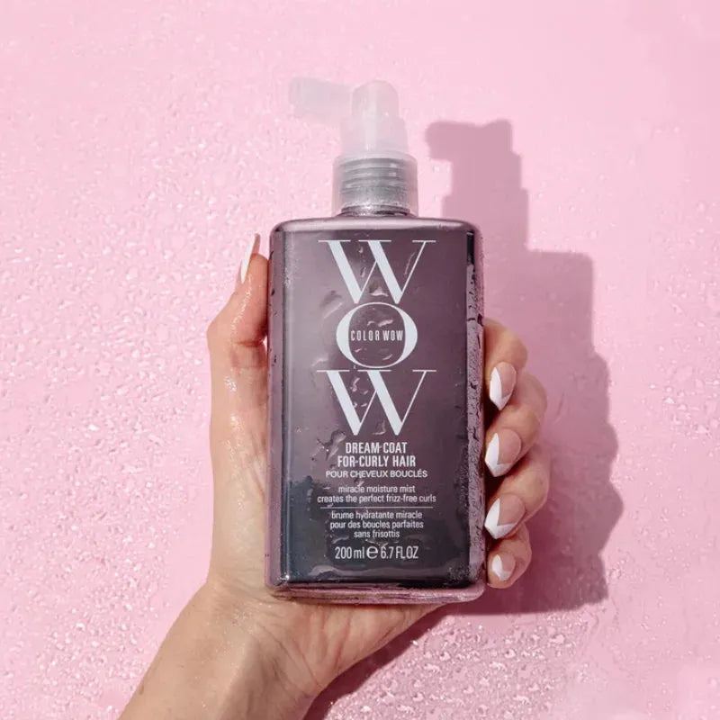 COLOR WOW Dream Coat for Curly Hair-Frizz-Free Curls Made Easy Moisture-Boosting Spray Curl-Enhancing Formula Hair Care Product