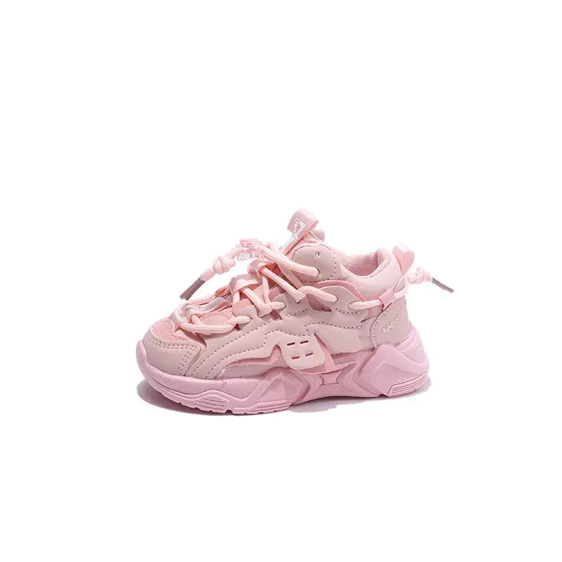 Plush Children Chunky Sneakers Waterproof Boys Sports Shoes Comfortale Arch Support Girls Running Child Footwear