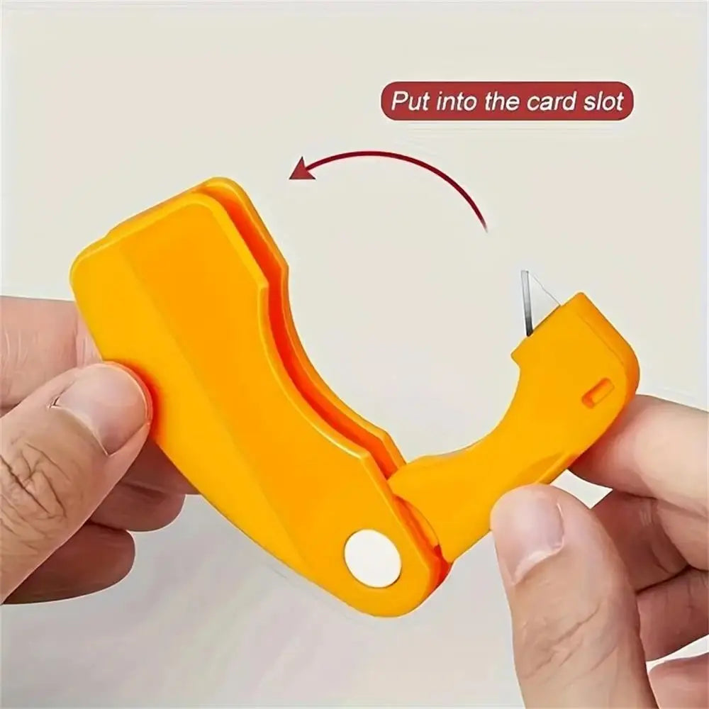 1pc Orange Folding Peeler Peeling Knife Peeler Kitchen Accessories Kitchen Gadgets