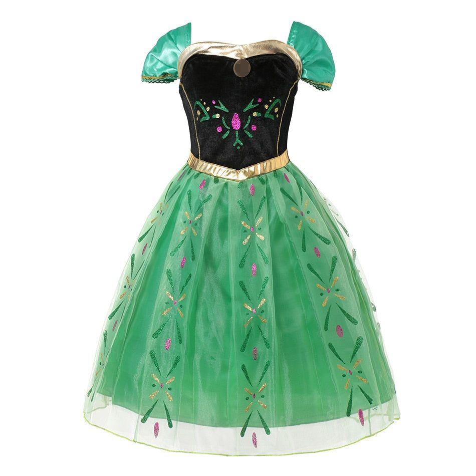 Disney Frozen Costume Princess Dress for Girls
