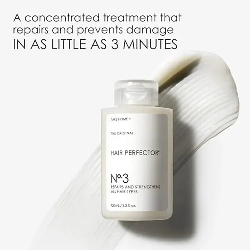 No 3 Repairing Treatment Hair Perfector Strengthen Structure Restorer Smoother Fix Broken Hair Smoothing Curly Hair Treatment
