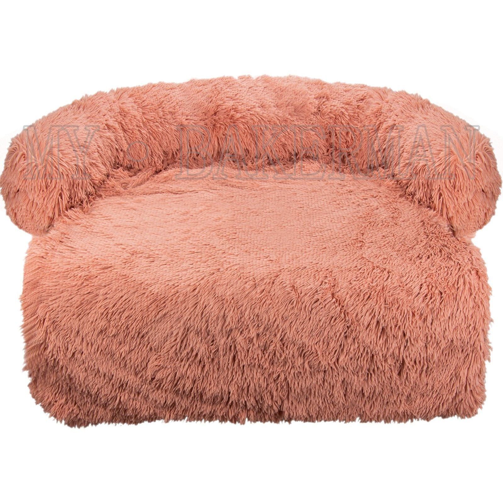 Pet Dog Bed Sofa For Dog Pet Calming Bed Warm Nest Washable Soft Furniture Protector Mat Cat Blanket Large Dogs Sofa Bed