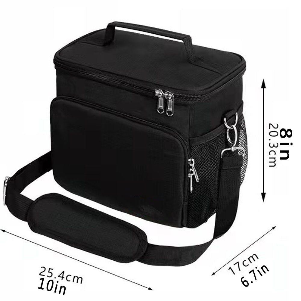 Insulated Lunch Bag Large Lunch Bags For Women Men Reusable Lunch Bag With Adjustable Shoulder Strap