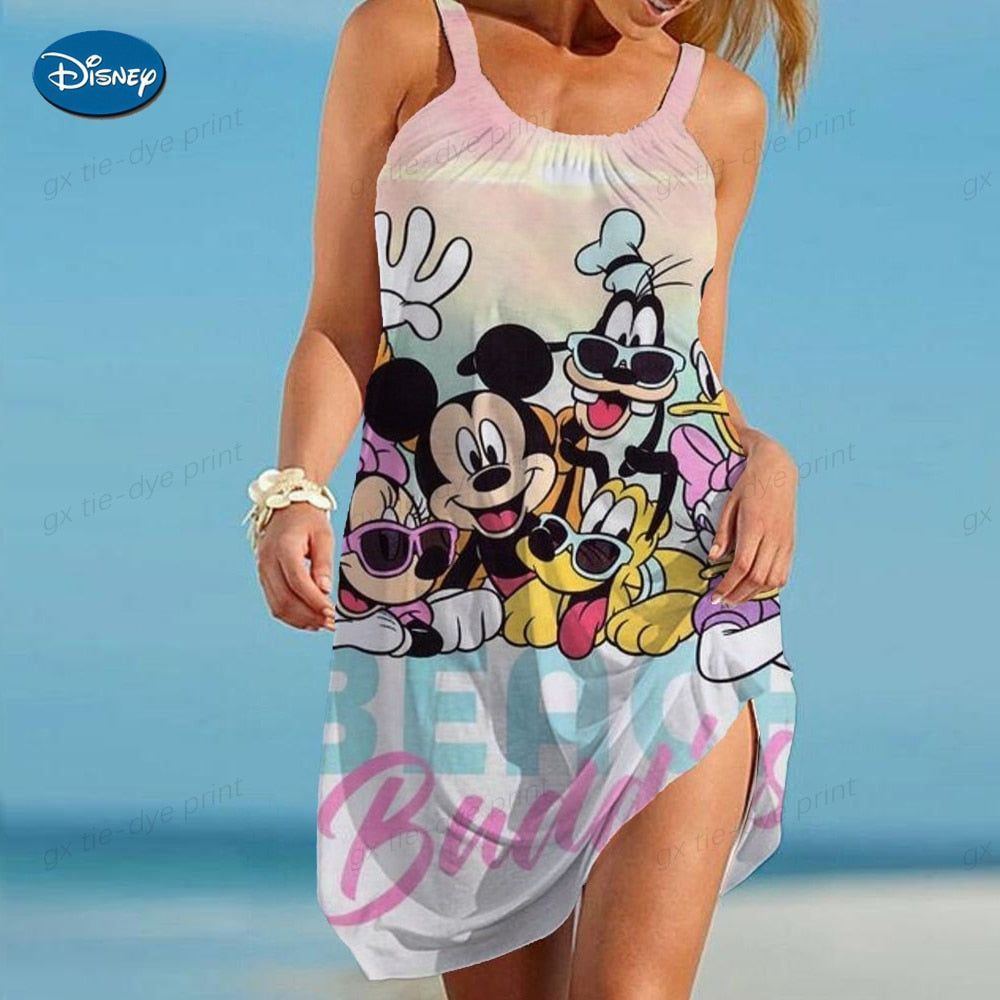 Pajamas Sleeveless Strap Knee Length for Women