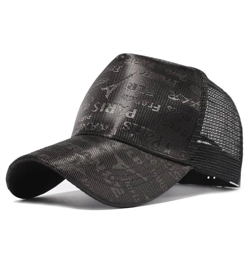 Summer2021 Quick Drying Baseball Caps Men Women Plaid Letter Casual Mesh Sun Protection Breathable Adjustable Gorras Snapback