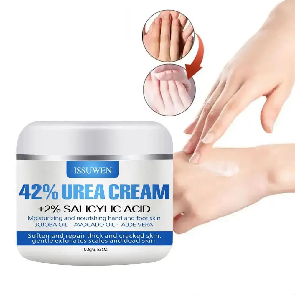 Anti-dry Foot Cream 42% Urea Repairing Cream Foot & Leg Anti-Cracking ,Deep Soothing Moisturizing Heel Treatment Foot Care Cream