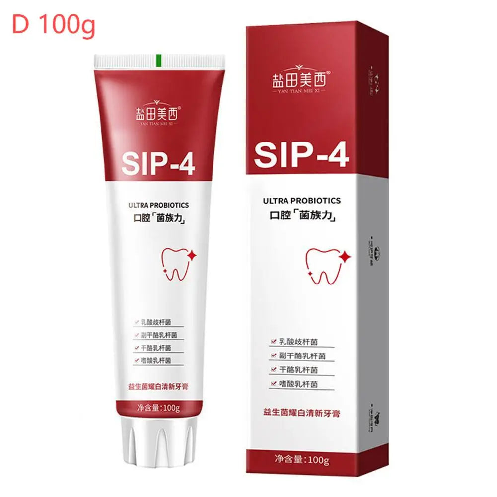 Probiotic Whitening Toothpaste Oral Health Breath Freshener Tteeth Cleaning Brightening Stains Calculus Remover Teeth care
