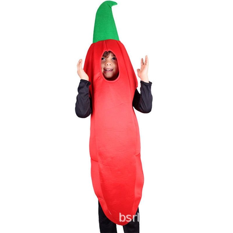 Children's Fruit Vegetables Clothing Modelling All Saints Garment Cosplay Take Tomato Lemon Grape Banana Strawberry Costume