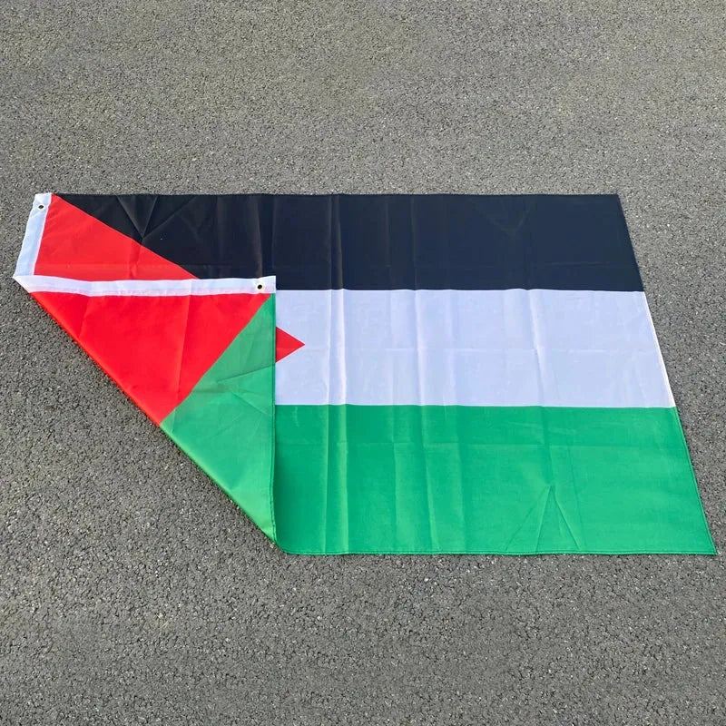 aerlxemrbrae flag 90*150cm The Palestine Flag Polyester Flag High Quality