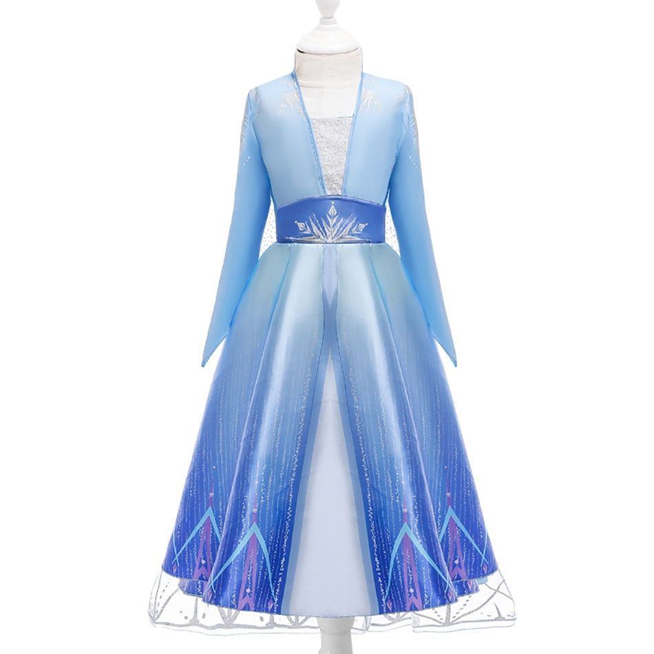 Disney Frozen Costume Princess Dress for Girls