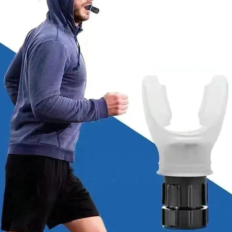 1/2pcs Breathing Trainer Exercise Lung Face Mouthpiece Respirator Fitness Equipment for Household Healthy Care Accessories