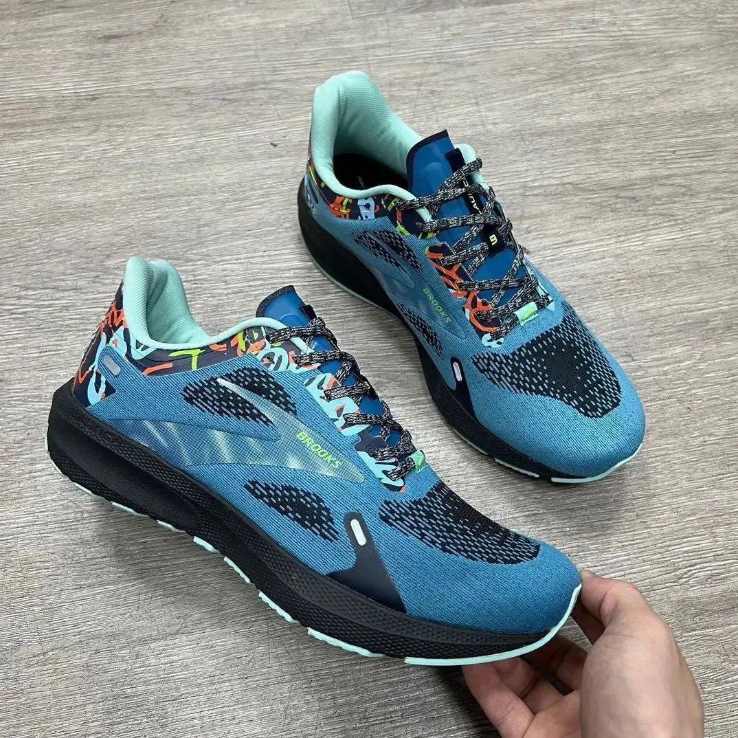 BROOKS Brooks men's lightweight non-slip shock-absorbing breathable racing shoes comfortable sports shoes Marathon running shoes