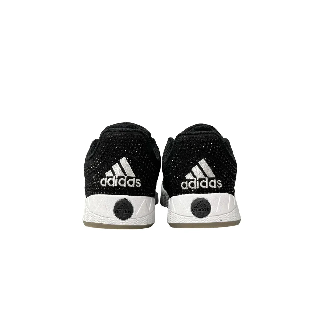 Adidas Originals Adimatic Women and Men Diamond Black Anti-slip Trendy Retro German Training Shoes Shark Bread Shoes GY5274