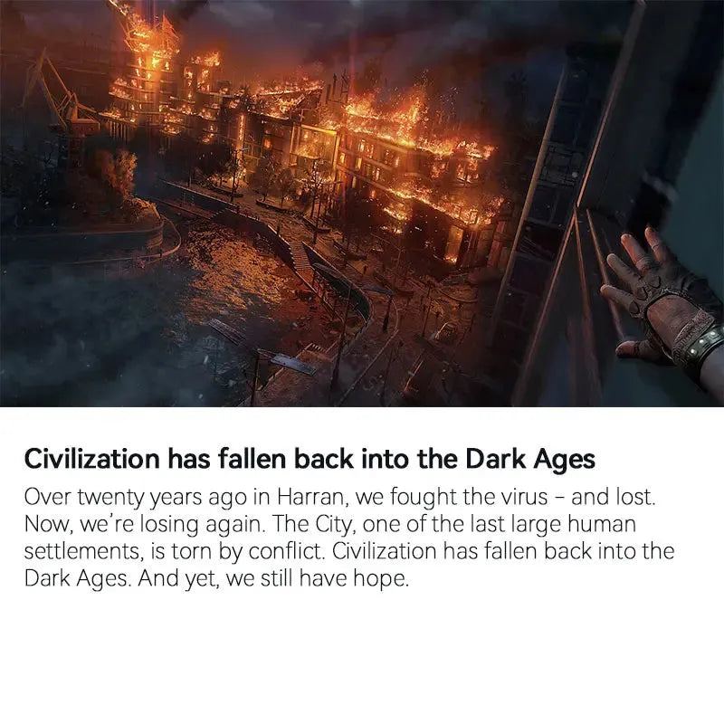 Sony PlayStation 5 Dying Light 2 Stay Human PS5 Game Disc Dying Light II Stay Human for Platform PlayStation5 PS5 Game Card