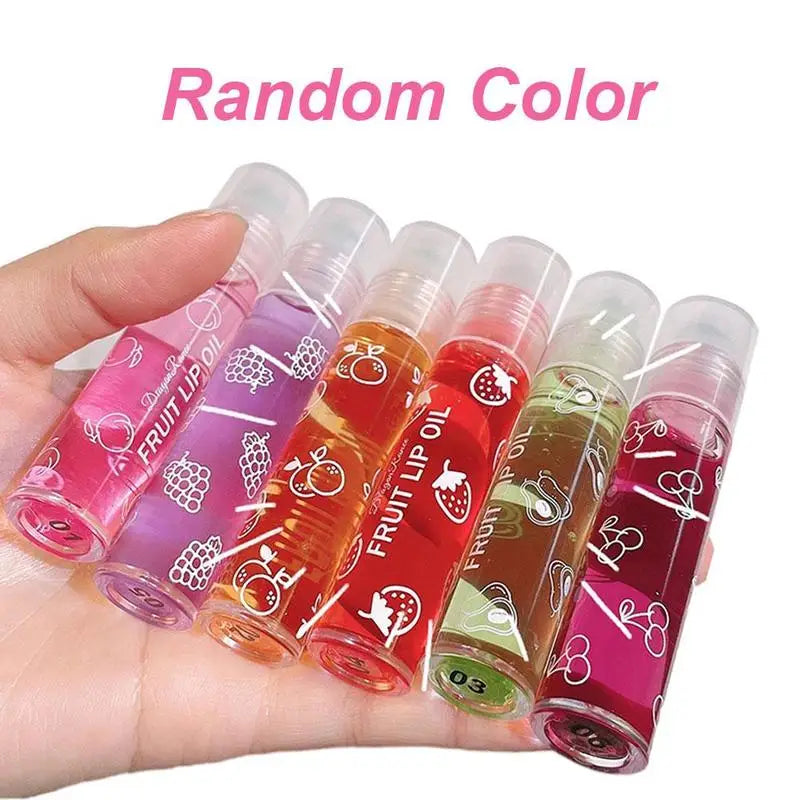 Moisturizing lipstick Roll-on Fruit Essence Lip Balm Long Lasting Waterproof hydrating smoothing lip skin lip gloss random color