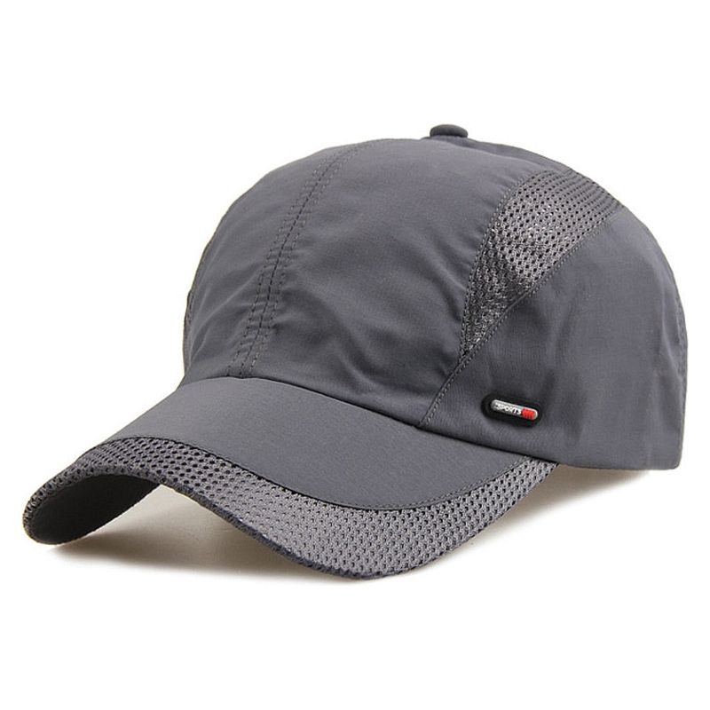 Men Sports Running Sweat Baseball Cap Male Canada Golf Quick Dry Women Kpop Solid - Jointcorp