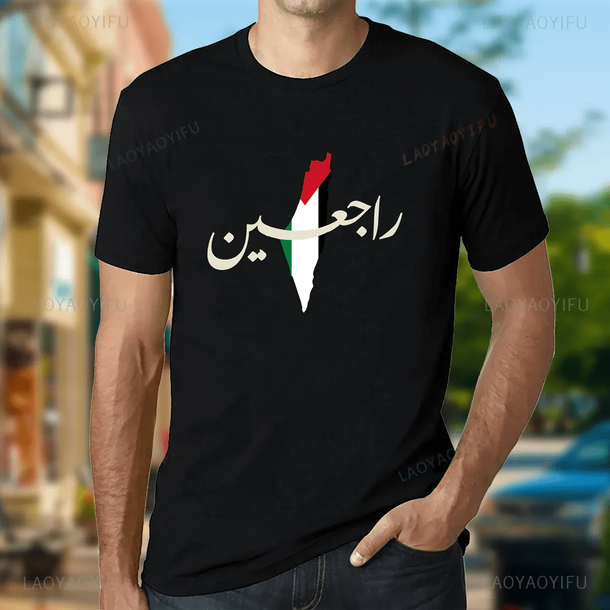 Unisex Palestine Flag Printed T-shirt Tops Women Tshirt Men T Shirts Song Name Graphic T Shirts Short-sleev O-neck Cotton Tee