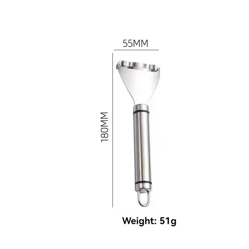 New Stainless Steel Corn Stripper Fast Corn Peeler Handle Convenient Corn Stripper Thresher Corn Cutter Kitchen Light Food Tool
