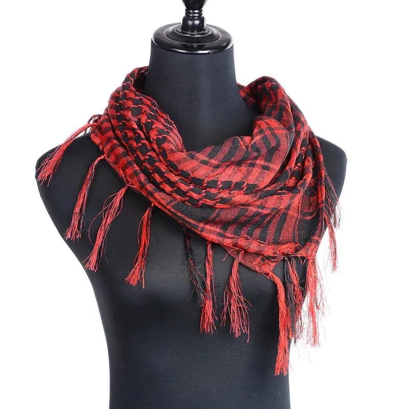 Unisex Scarves Fashion Women Men Arab Palestine Scarf Shawl Wrap New Spring Plaid Scarf for Women