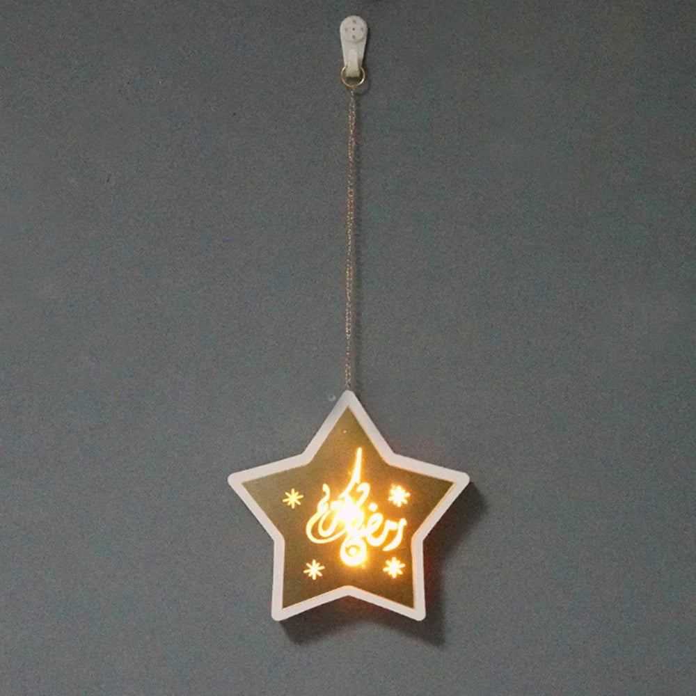 2023 Gold Ramadan Moon Led Lamp Decoration for Home Metal Ramadan Kareem Light Decoration Eid Mubarak Muslim Eid Al Adha Gifts