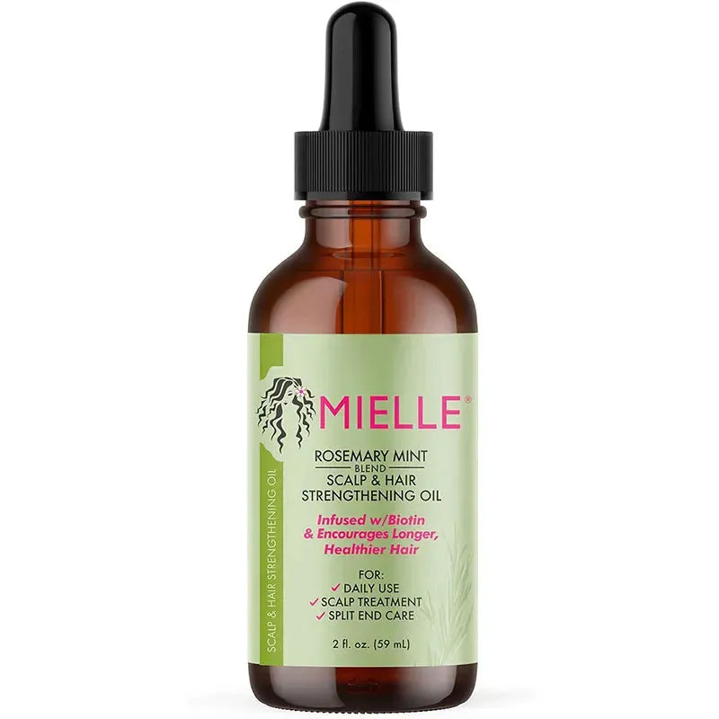 Mielle Rosemary Mint Scalp and Hair Strengthening Essence Oil Nourishing Repairing Dry Hair Care Women Men for All Hair Types