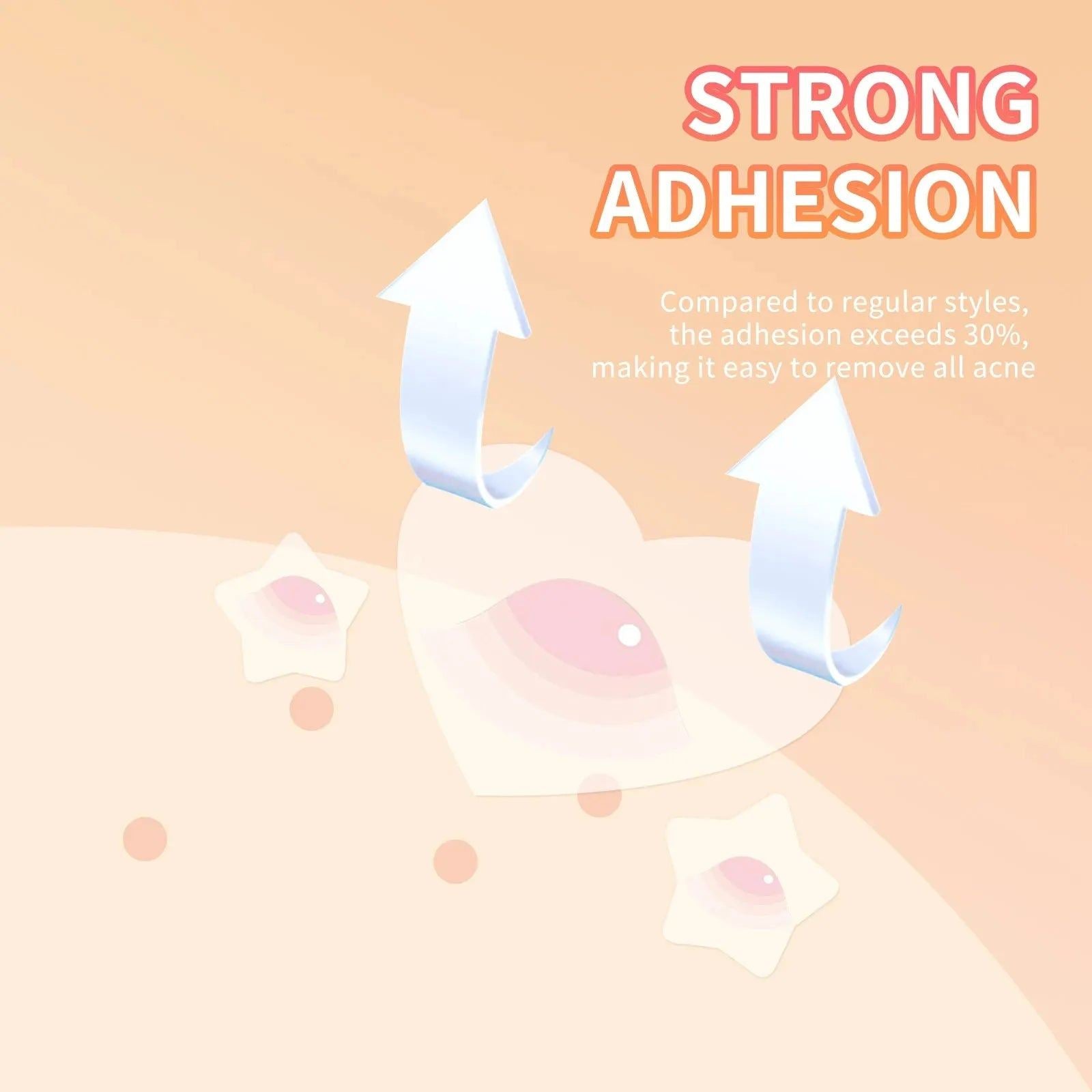 168pcs Patches Acne Patch Acne Pimple Patch Stickers Day Night Use Hydrocolloid Blackhead Blemish Removers Beauty Face Skin Care