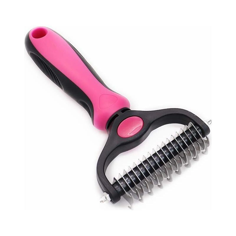 Professional Pet Deshedding Brush Dog Hair Remover Pet Fur Knot Cutter Puppy Cat Comb Brushes Dogs Grooming Shedding Supplies - Jointcorp