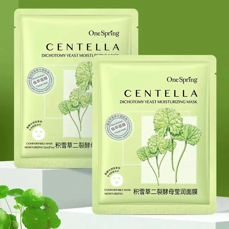 20Pcs Face Mask Combination Camellia Nicotinamide Facial Mask Moisturizing Oil Control Shrink Pores Face Sheet Mask Skin Care