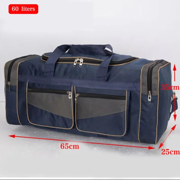 60L 90L Travel Duffle Handbags Large Traveling Tas For Women Men Gym Fitness Luggage Outdoor Bag Sack Trip Shoulder Pack XA15WD