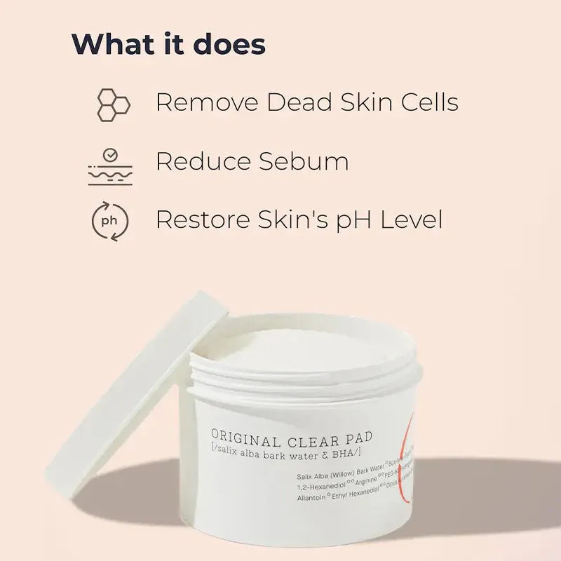 Korean Skincare Hyaluronic Acid Toner Facial Exfoliating Spray Daily Essence Alcohol-Free AHA/BHA Treatment Toner Skin Care