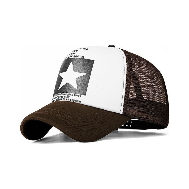 Fashion Letter Embroidery Baseball Cap For Men Summer Breathable