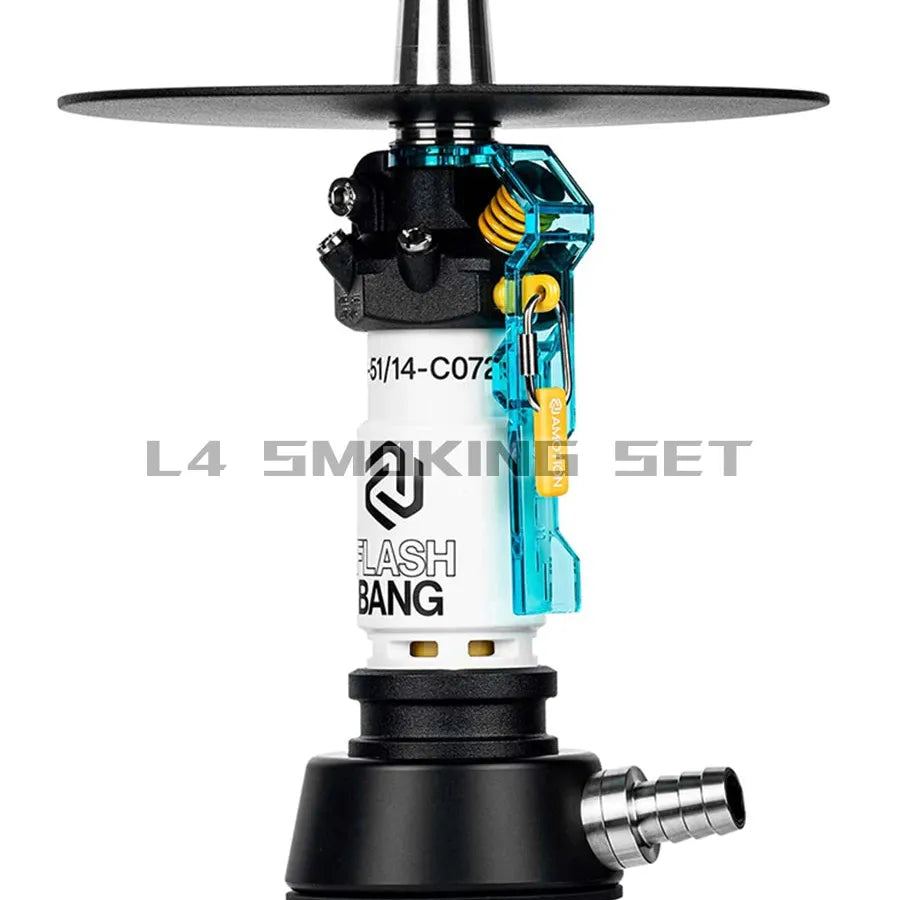 Hookah stainless steel hookah single tube Amotion Flash Bang