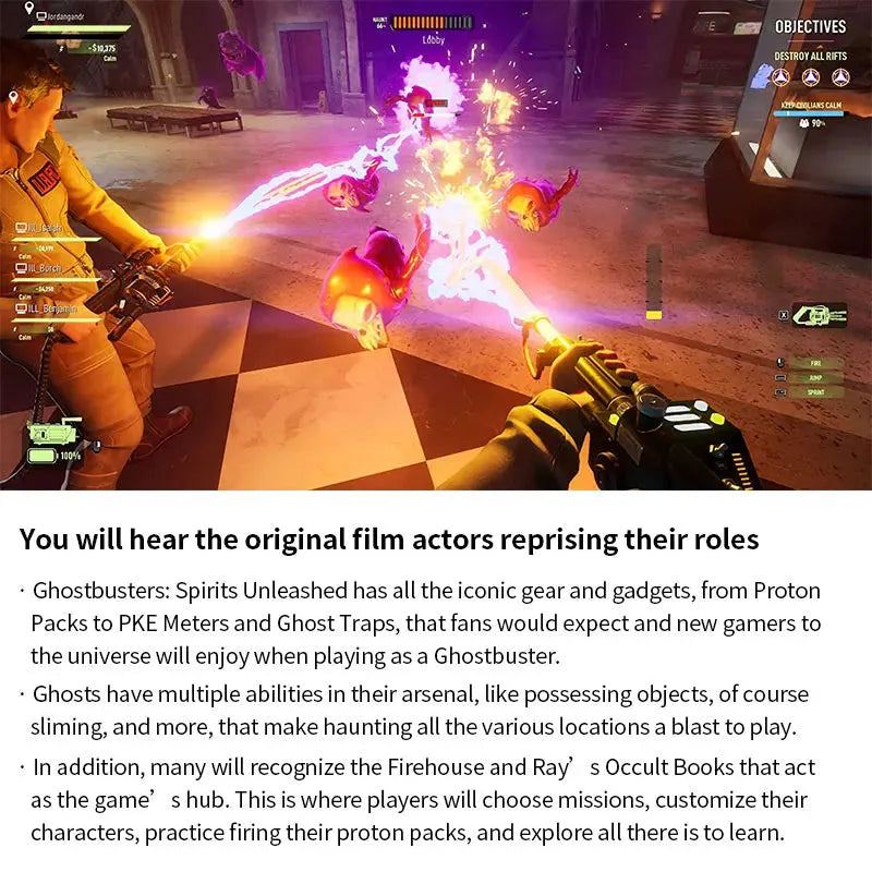 Sony PlayStation 5 Ghostbusters: Spirits Unleashed PS5 Game Deals for Platform PlayStation5 PS5 Game Disks