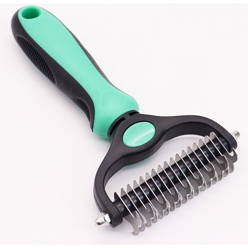 Professional Pet Deshedding Brush Dog Hair Remover Pet Fur Knot Cutter Puppy Cat Comb Brushes Dogs Grooming Shedding Supplies