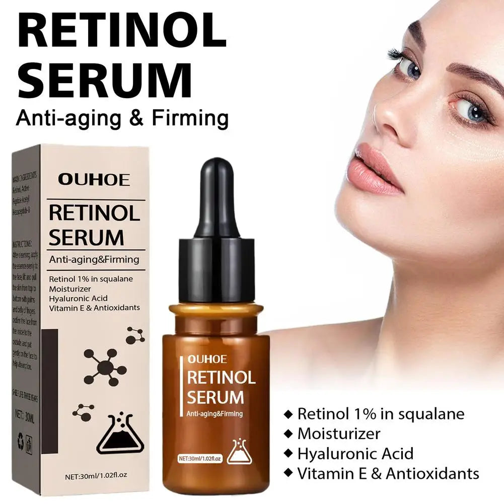30ml Retinol Essence Moisturing Hydrating Nourishing Smoothing Brightening Lifting skin care beauty faicla serum