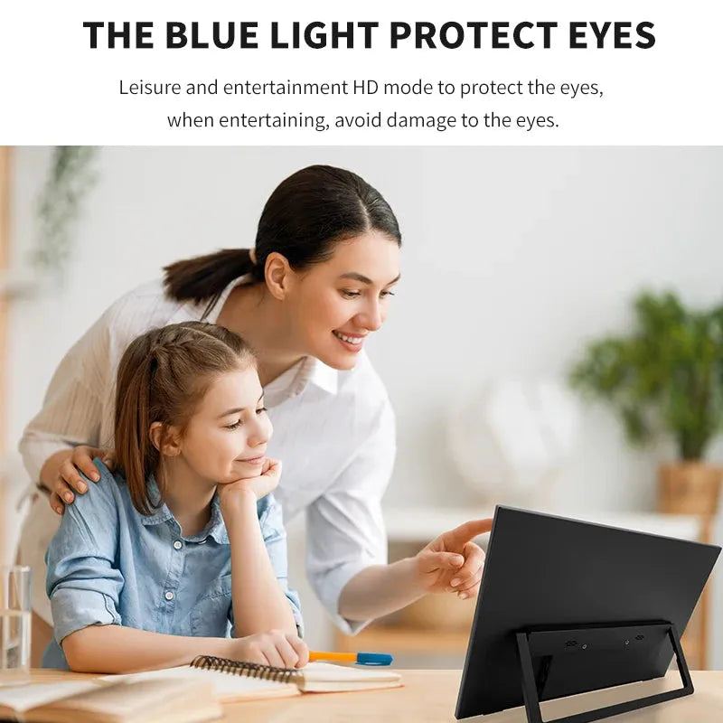 15.6 Inch Touch Screen Portable Monitor ADS-IPS 1920*1080P 300cd/m2 Extended Display for Laptop Second Screen XBox PS4/ 5 Switch