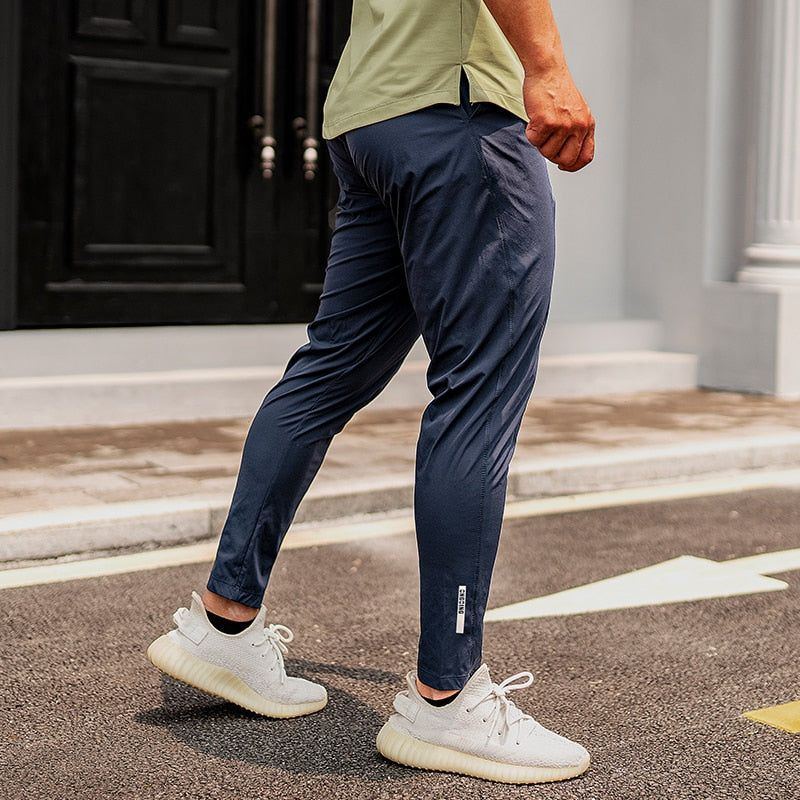 Men Running Fitness Sweatpants Male Casual Outdoor Training Sport Long Pants Jogging Workout Trousers Bodybuilding - Jointcorp