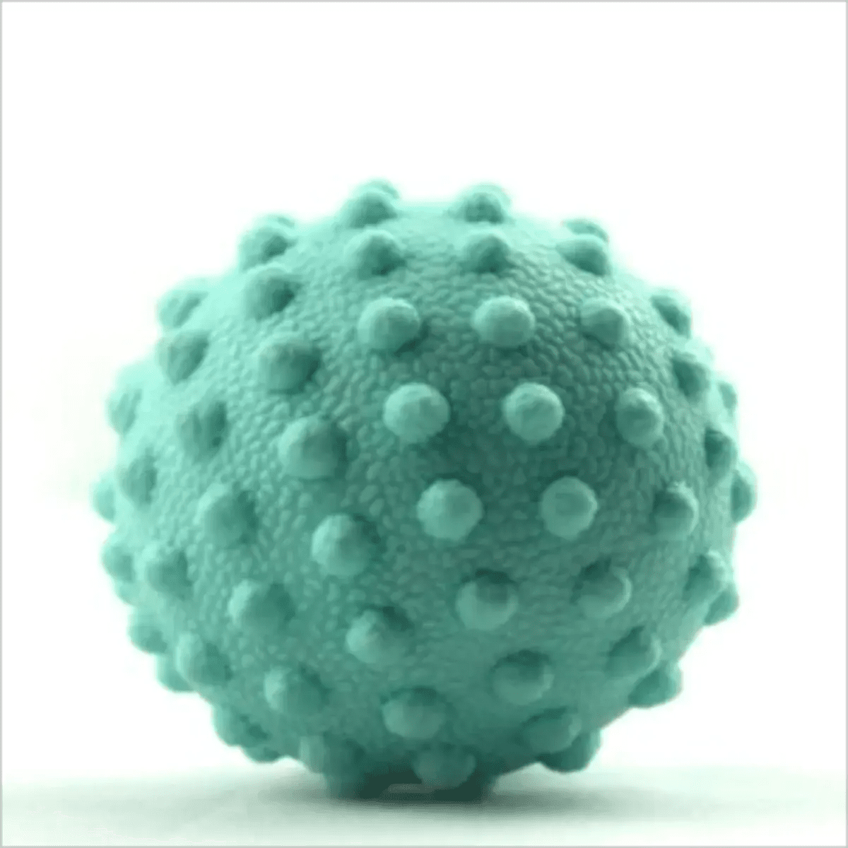 "Durable TPE Spiky Massage Ball Trigger Point Sport Fitness Hand Foot Pain Relief Plantar Fasciitis Reliever Hedgehog 4.5cm Ball