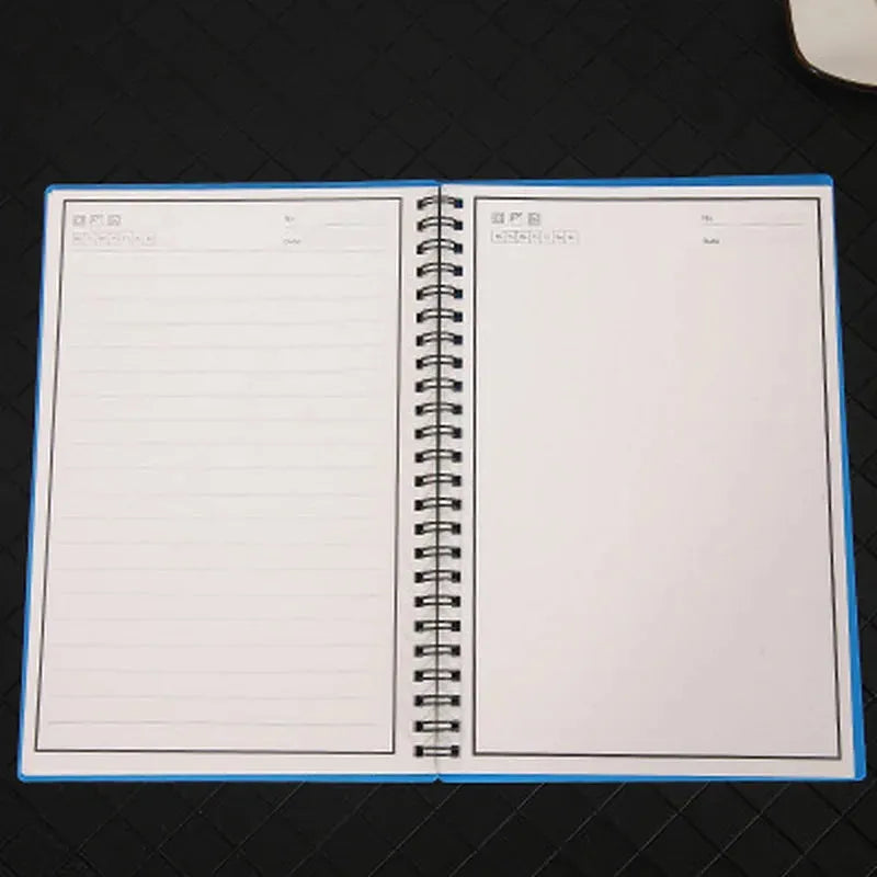 Erasable Notebook Smart Reusable Notebook Microwave Wave Cloud Erase Notepad With Pen Lined Paper Diary Office School Stationery