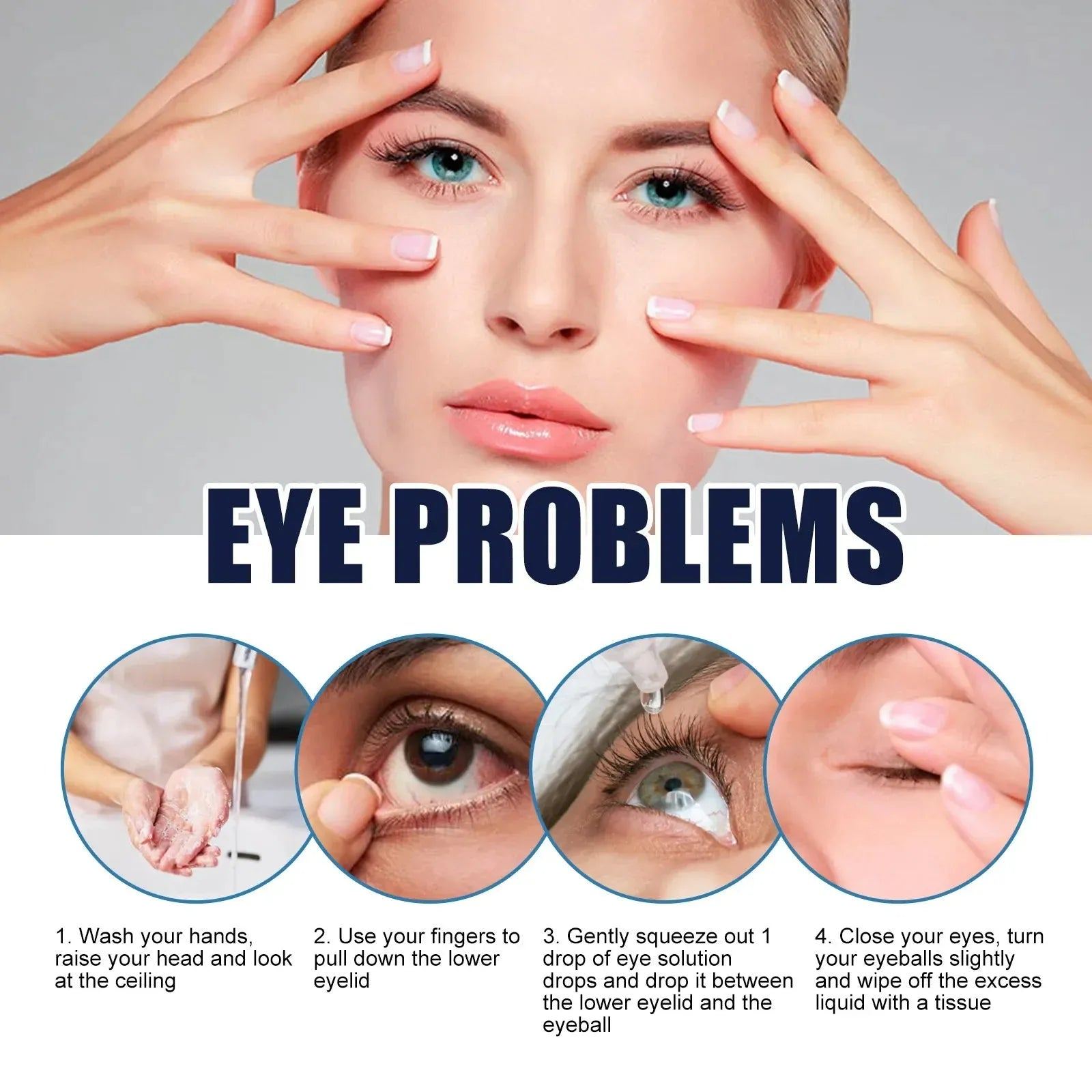 Eye Drops for Glacoma Presbyopia Dry Red Eyes Visual Fatigue Improving Eyesight Better Vision Whitening Lenses Eyes Care Liquid