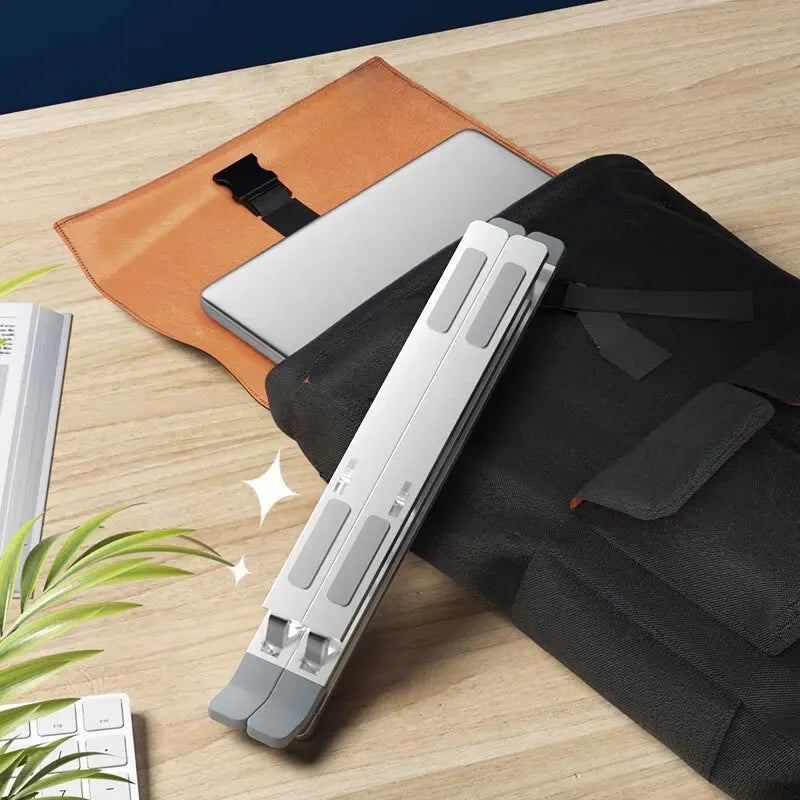 Notebook Stand Computer Lift Radiator Aluminum Foldable Vertical Height Rack Apple MacBook Lenovo Rack Accessories
