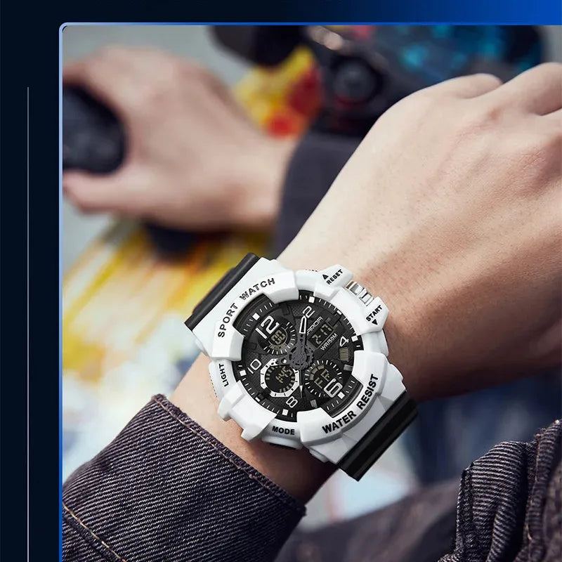 SANDA Brand G- Style Military Watch Men Digital Shock Sports