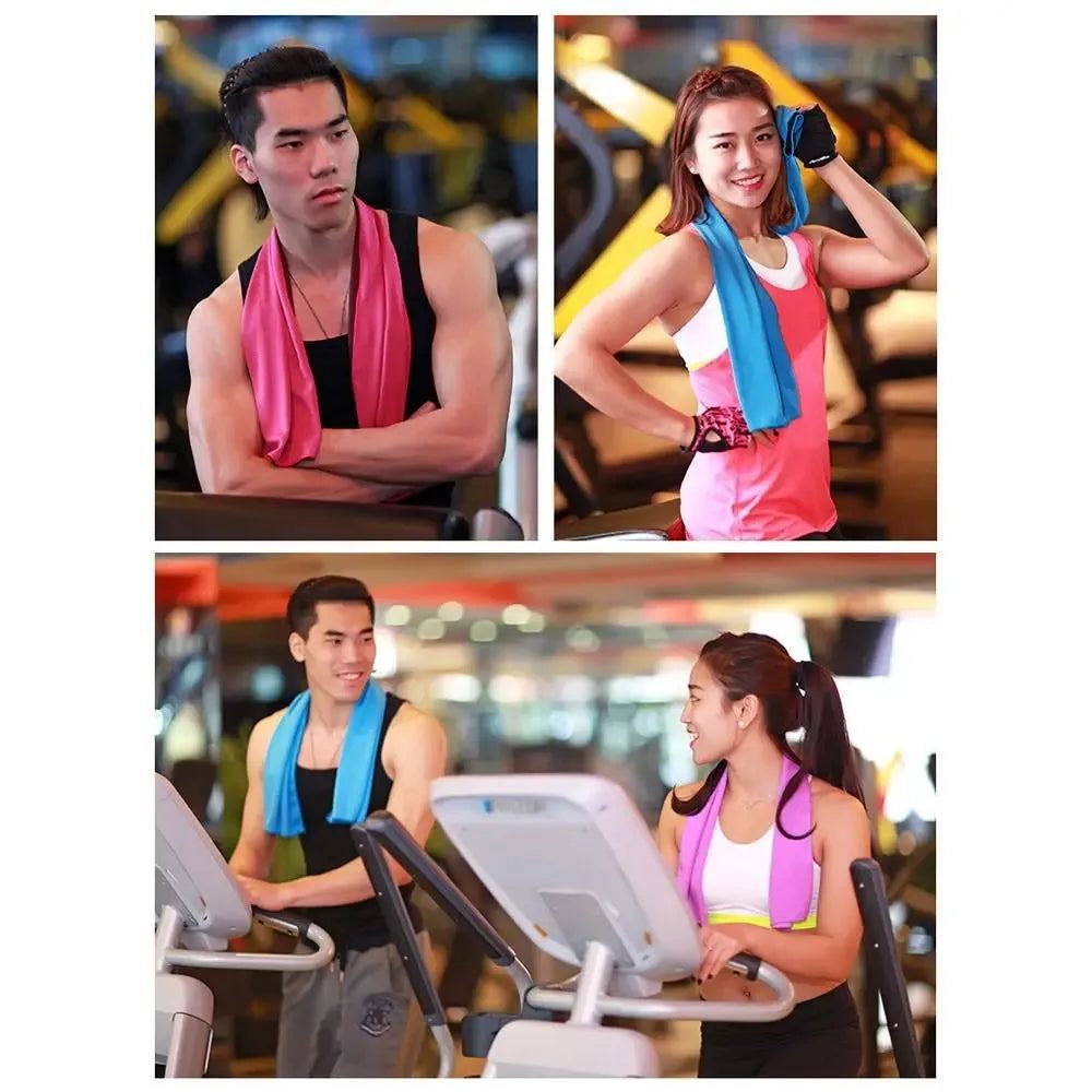 EVA Boxed Microfiber Quick Drying Camping Fitness Cool Towel Cold Sports Towel Sports Cooling Ice Towel